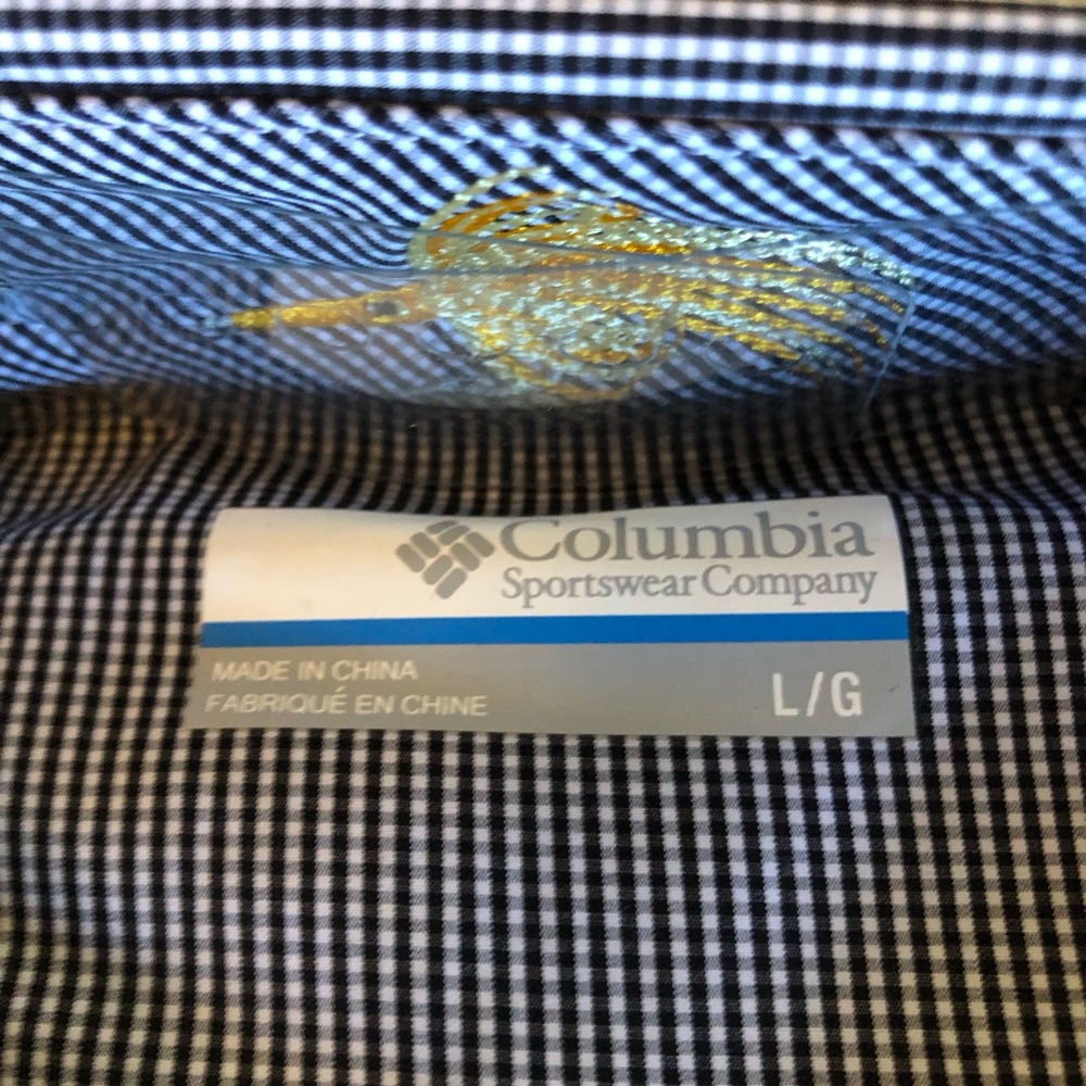 Men's NWT Columbia Bonefish Shirt Size LG. UPF 30 - Picture 2 of 7